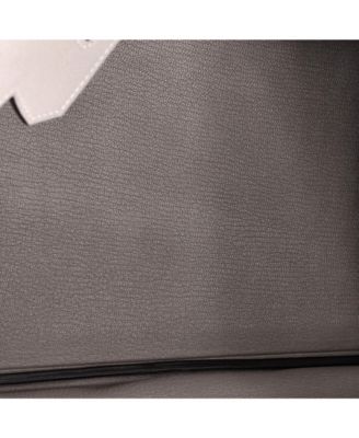 Birkin 35 Handbag Grey Togo with Gold Hardware