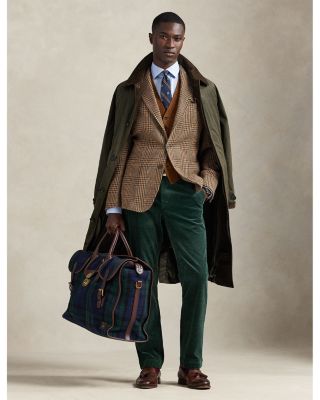 Polo Tailored Plaid Wool Sport Coat