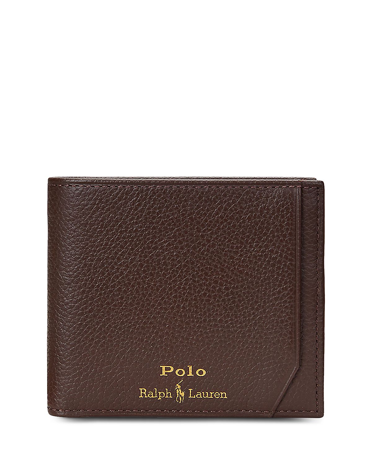 Polo Ralph Lauren Pebbled Leather Billfold Wallet