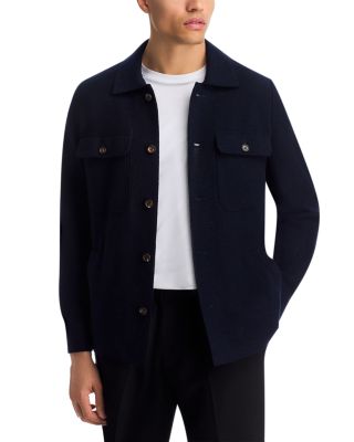 Boiled Wool Overshirt