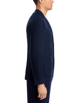 Hanry Slim Fit Tech Flannel Jersey Unstructured Sport Coat