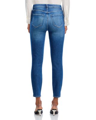 Margot High Rise Cropped Skinny Ankle Jeans in Baja
