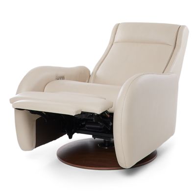 Nova Echo Leather Power Swivel Recliner