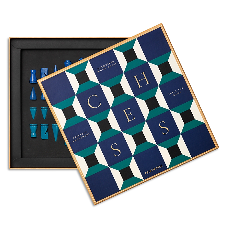 Printworks Lacquered Chess Set, Athena