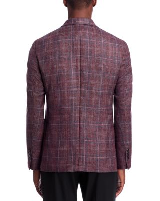 Crown Crafted Claren Plaid Tailored Fit Soft Sport Coat