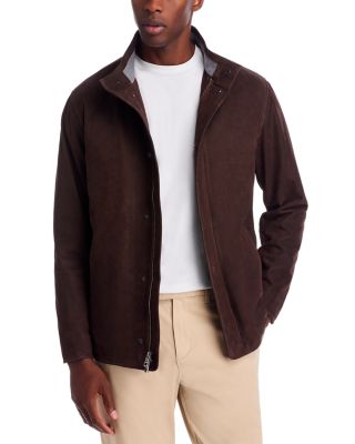Norwalk Nubuck Leather Coat