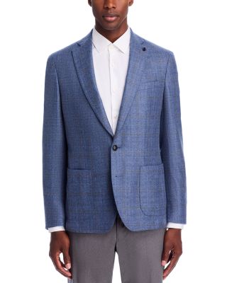 Crown Crafted Delrose Plaid Tailored Fit Soft Sport Coat
