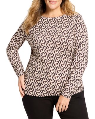 Long Sleeve Printed Boat Tee