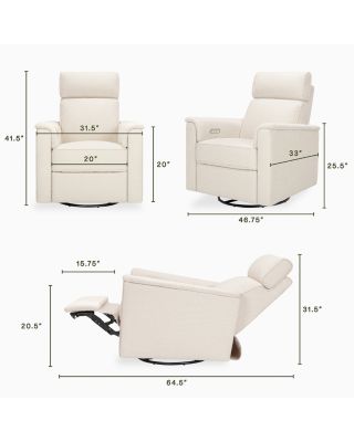 Willa Plus Power Glider Recliner With Power Headrest