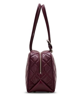 The Quilted Leather Dual Satchel
