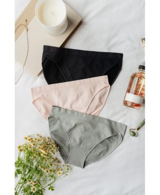 Comfy Undies Hi Leg Bikini, 3 Pack