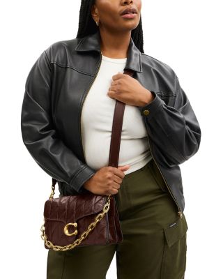 Chain Tabby Quilted Leather Shoulder Bag