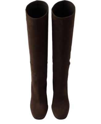 Women's Heeled Suede Boots