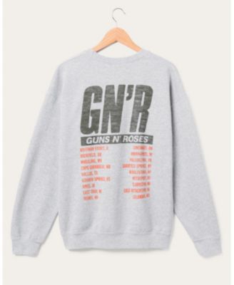  Men's Guns N' Roses 1988 Tour Flea Market Fleece Sweatshirts