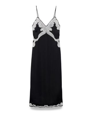 Ann Embellished Slip Dress