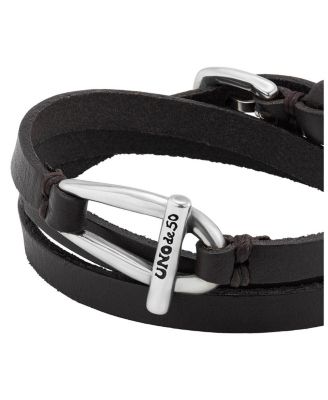 Leather Link Bracelet