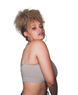 Soft Convertible Crop Top Halter Bralette