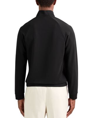 Randall Textured Half Zip Long Sleeve Shirt