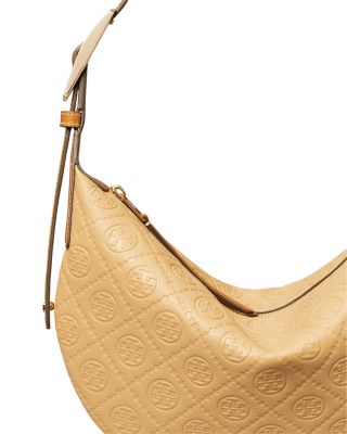 T Monogram Pebble Small Shoulder Bag