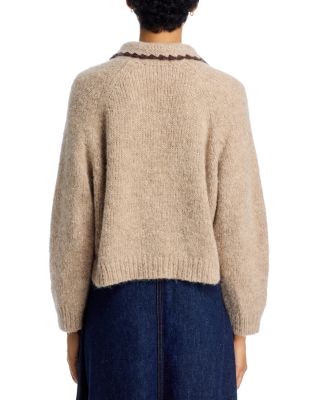 The Crochet Collar Sweater