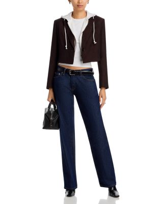 Drew Twofer Cropped Blazer
