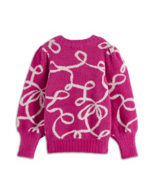 Girls' Turtleneck Intarsia Glitter Sweater - Little Kid, Big Kid