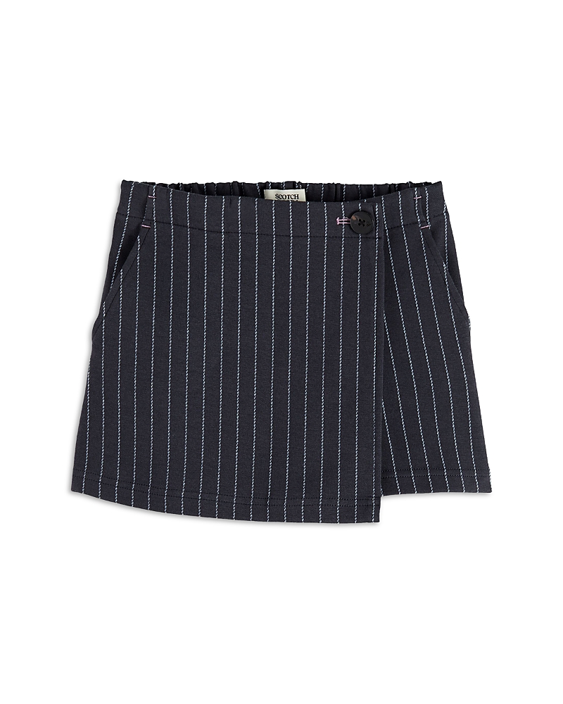Scotch & Soda Girls' Pinstriped Skort - Little Kid, Big Kid