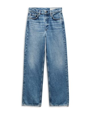 Shea High Rise Straight Ankle Jeans in Ithaca
