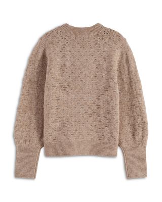 Girls' Ajour Knitted Sweater - Little Kid, Big Kid