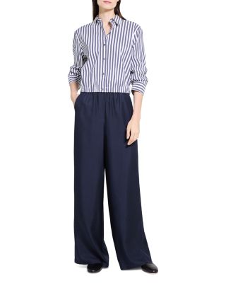 Crop Button Front Shirt 