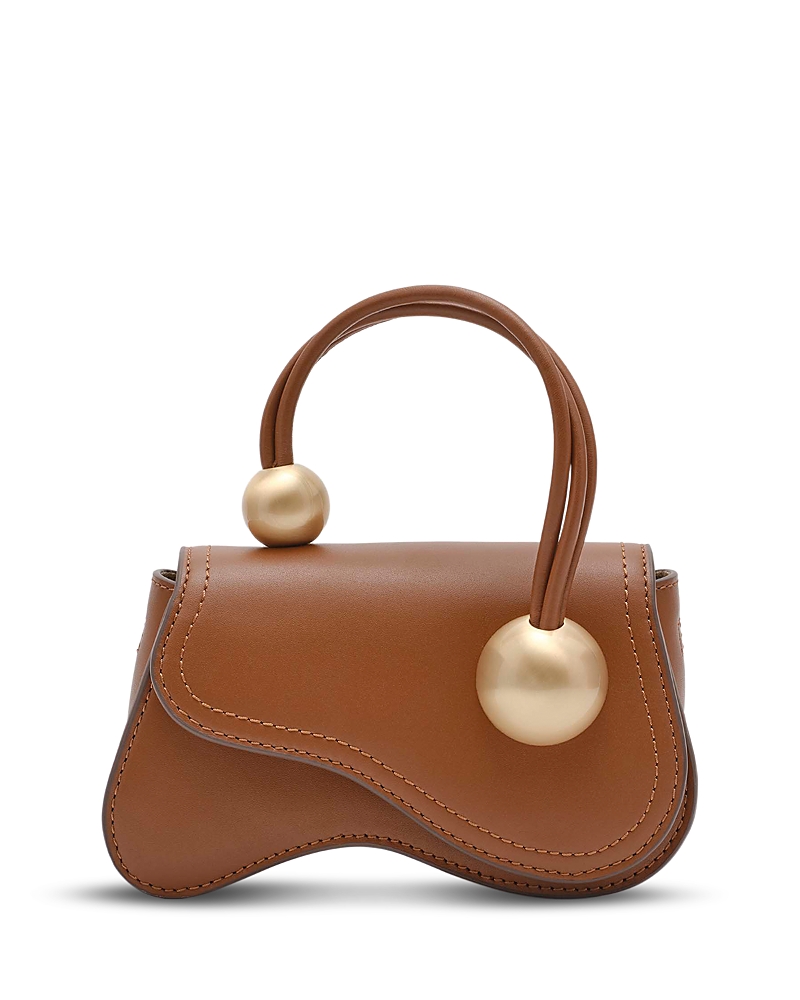 Cult Gaia Kazia Leather Nano Crossbody Bag