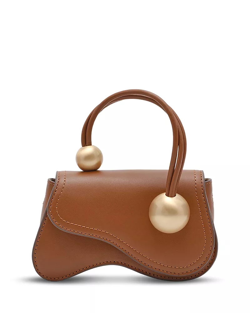 Cult Gaia Kazia Leather Nano Crossbody Bag