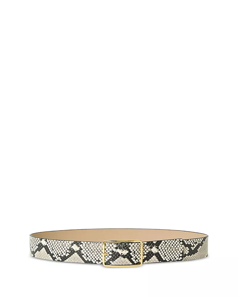 B-low the Belt Women's Milla Snake Embossed Belt