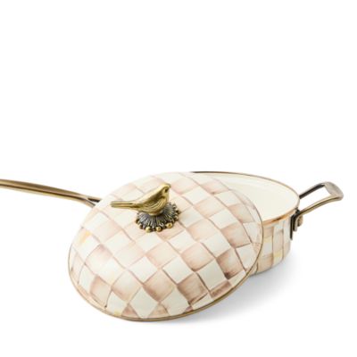 Mocha Check 3 Qt. Saut&eacute; Pan