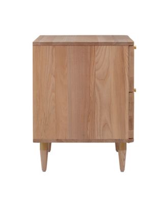 Carmen Cane 2-Drawer Nightstand