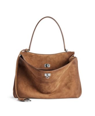  Rodeo Handbag Medium in Suede