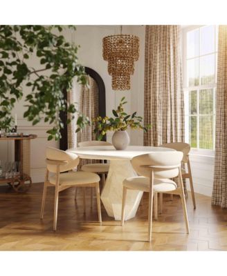 Zinea Performance Textured Velvet Dining Chair