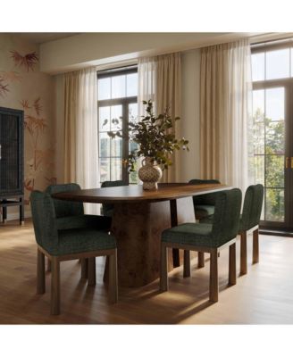 Tiara Performance Basketweave Fabric Dining Chair