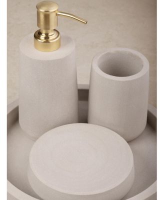 Casablanca Sandstone Bath Accessories, Set of 4