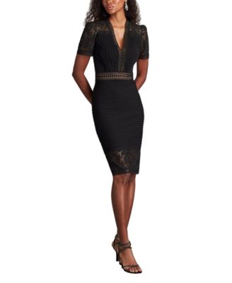 Brone Illusion Lace Cocktail Dress