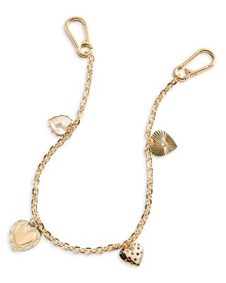 Heart Chain Bag Charm
