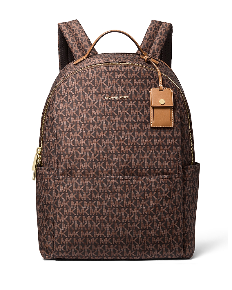 Michael Kors Sable Large Backpack In Brown