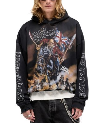 Represent Iron Maiden X Steed Graphic Pullover Hoodie