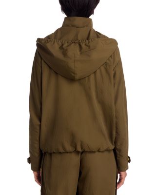 Geovana Hooded Windbreaker