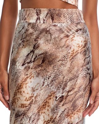 Colin Double Breasted Silk Blazer, Sonya Silk Bustier & Ryker Silk Maxi Skirt