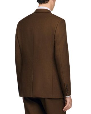 Heather Legacy Wool Blend Suit Jacket
