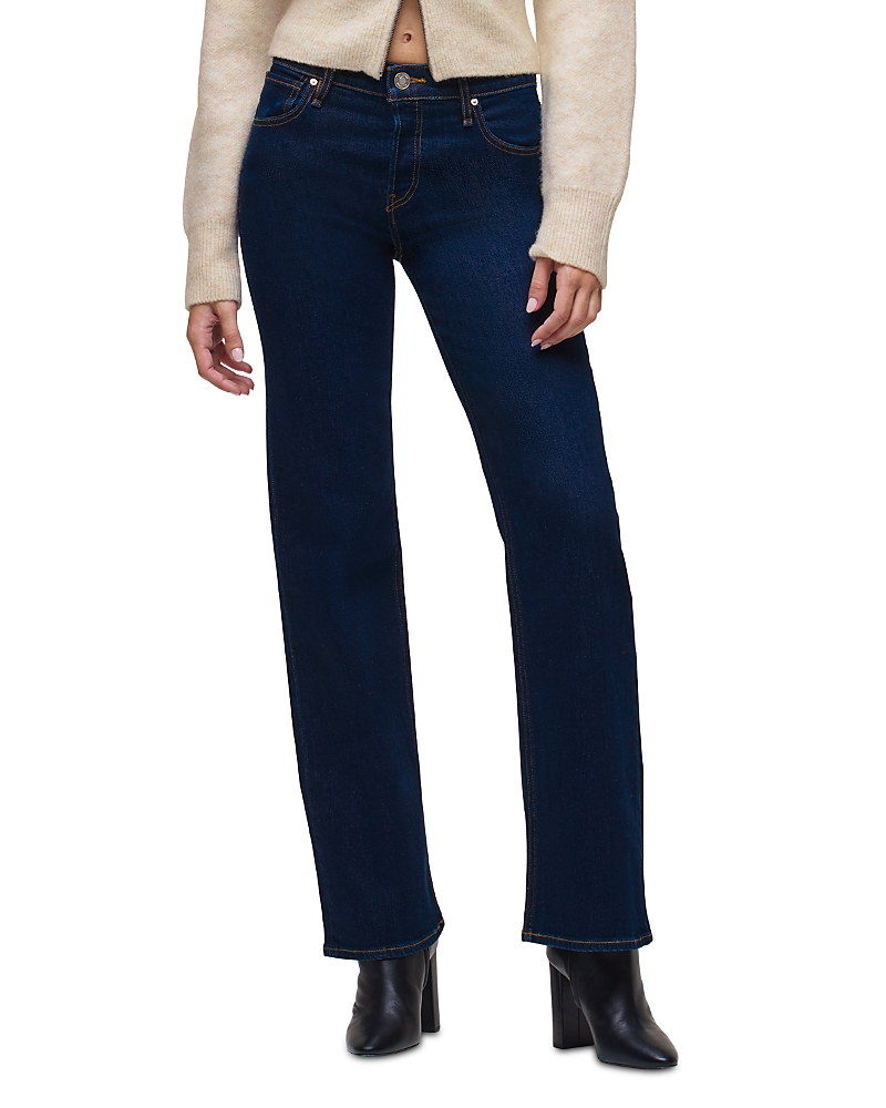 Hudson Rosie High Rise Wide Leg Jeans in Recharge