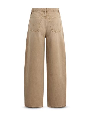 Bailey Relaxed Barrel Jeans in Burnt Khaki