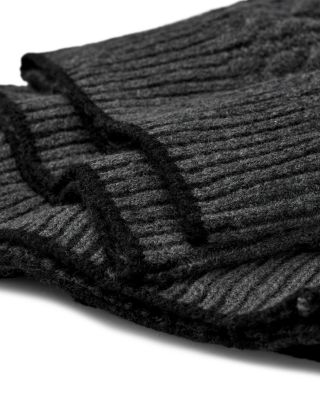 Cable Knit Whipstitched Sweater