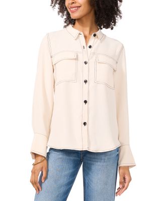 Contrast Stitch Shirt
